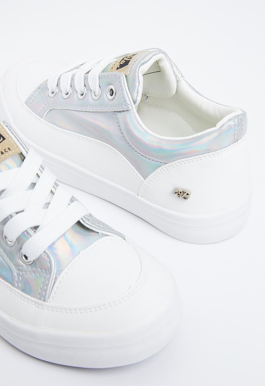 Little Miss Black - G-smooch sneaker - white