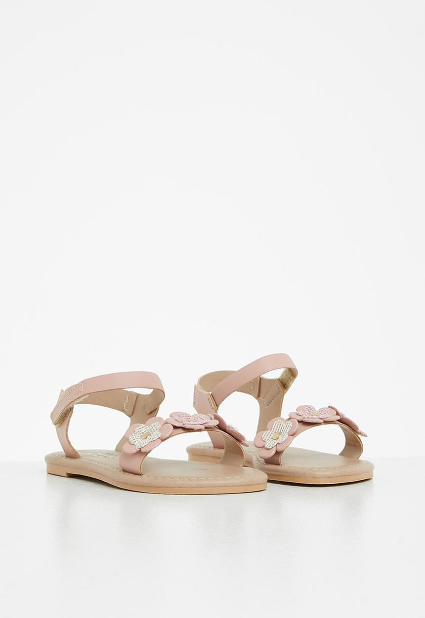 Bata - Girls flower sandal - pink
