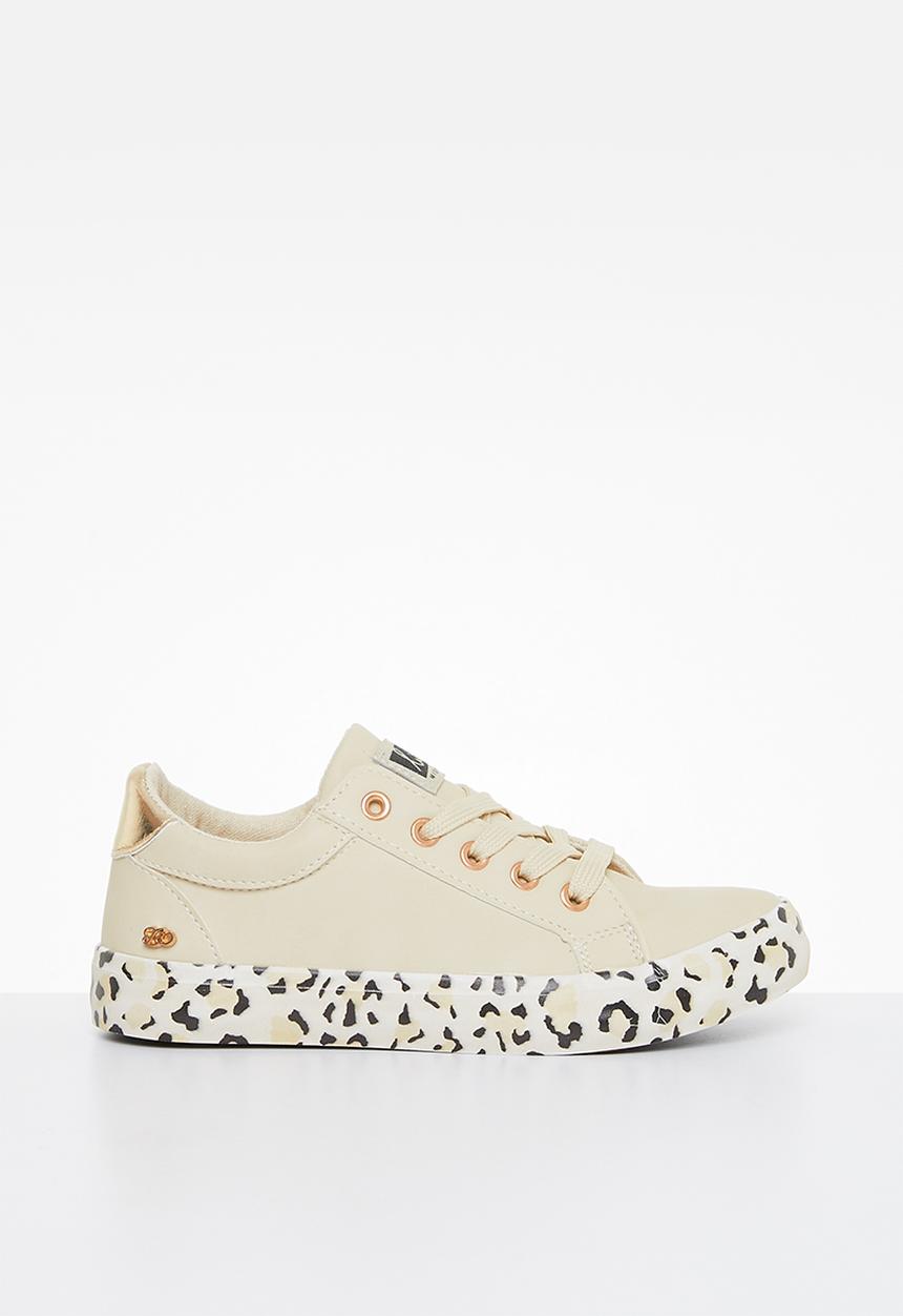 Little Miss Black - G-baker sneaker - natural