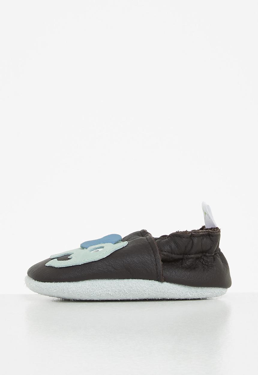 Pitta-Patta Shoes - Ellie leather boys shoes - brown