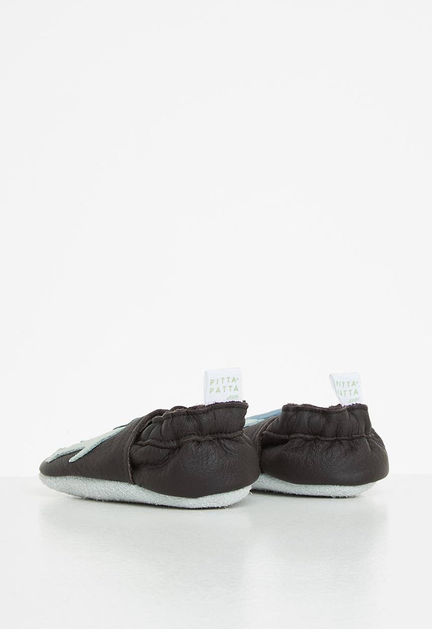 Pitta-Patta Shoes - Ellie leather boys shoes - brown