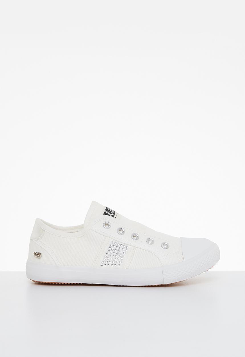 Little Miss Black - G-jean sneaker - white