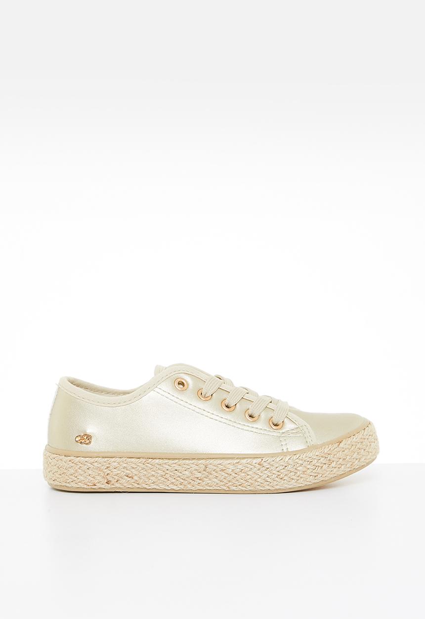Little Miss Black - G-quebec sneaker - gold