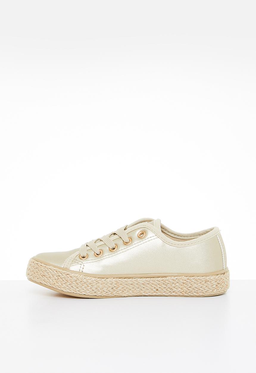 Little Miss Black - G-quebec sneaker - gold