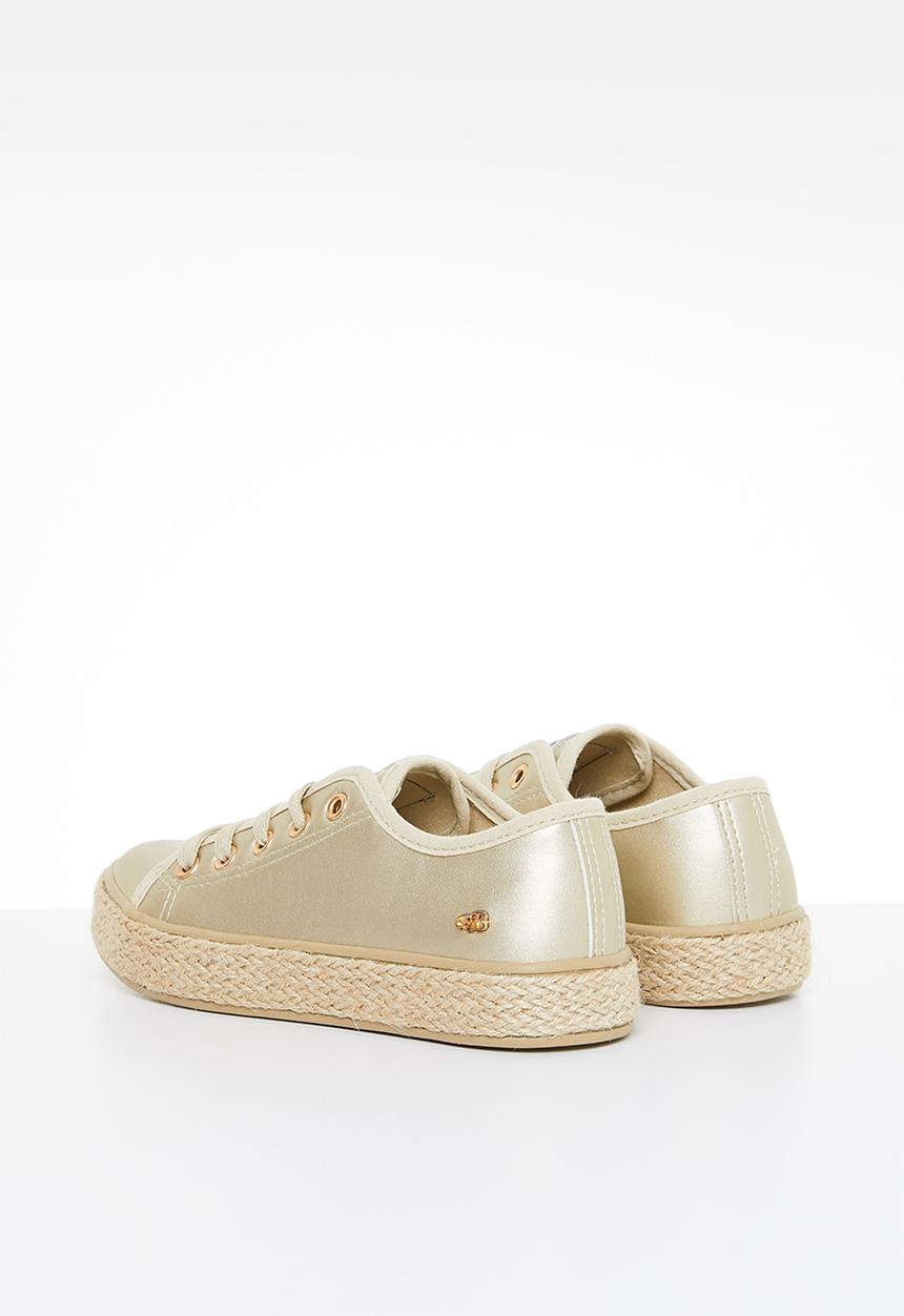 Little Miss Black - G-quebec sneaker - gold
