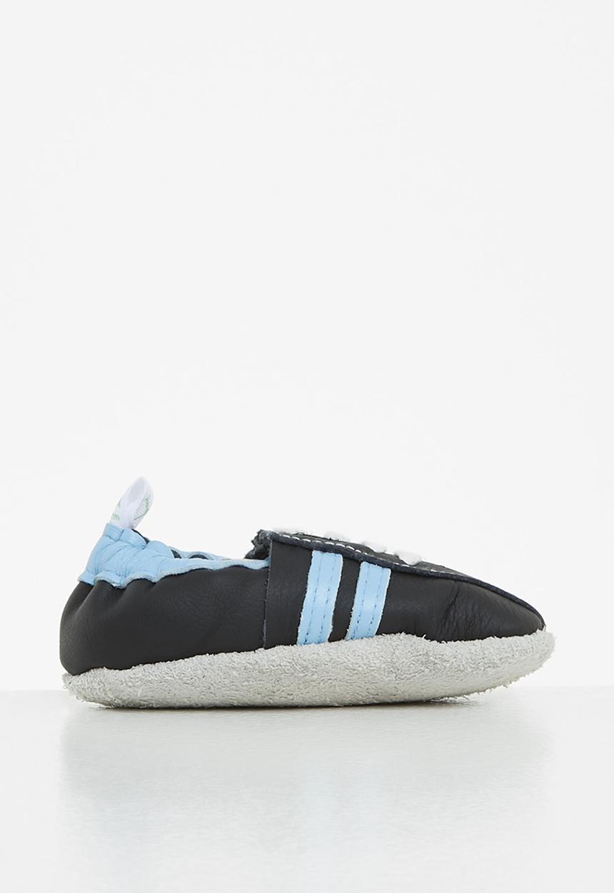 Pitta-Patta Shoes - Jag leather boys shoes - black