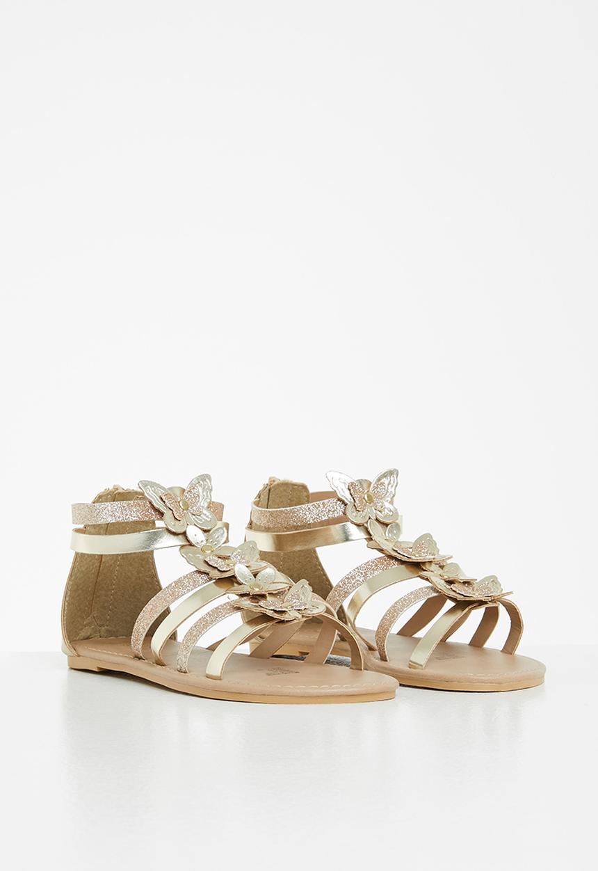 Bata - Girls strappy sandal - gold
