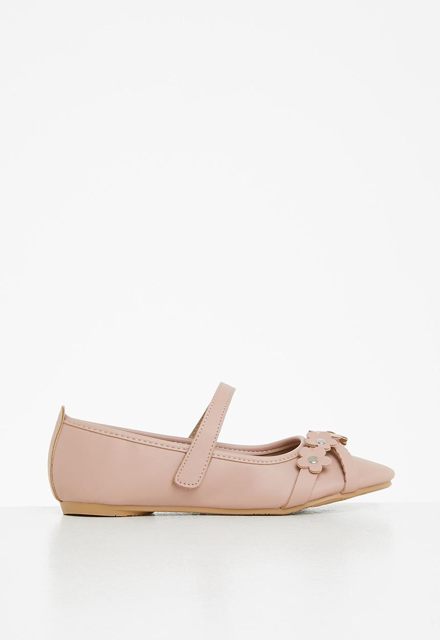 Bata - Girls flower pumps - pink