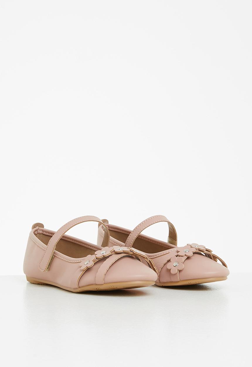 Bata - Girls flower pumps - pink