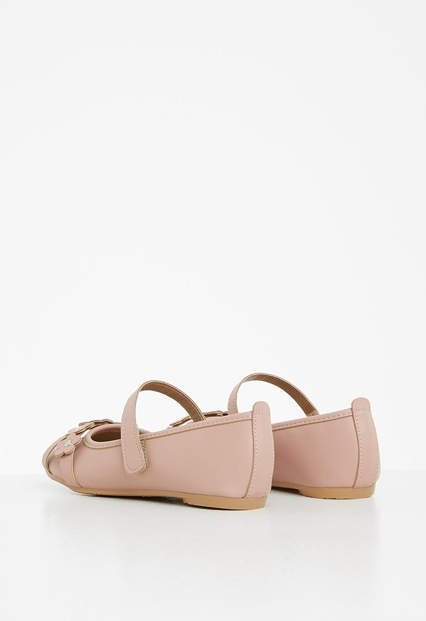 Bata - Girls flower pumps - pink