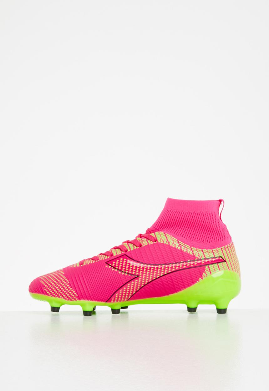Diadora - Kinetic firefly soccer boot - pink/yellow