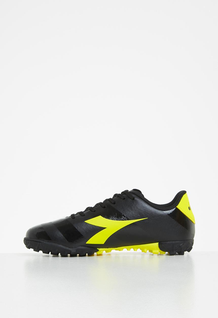 Diadora - Dynamo turf soccer boot- black & lime