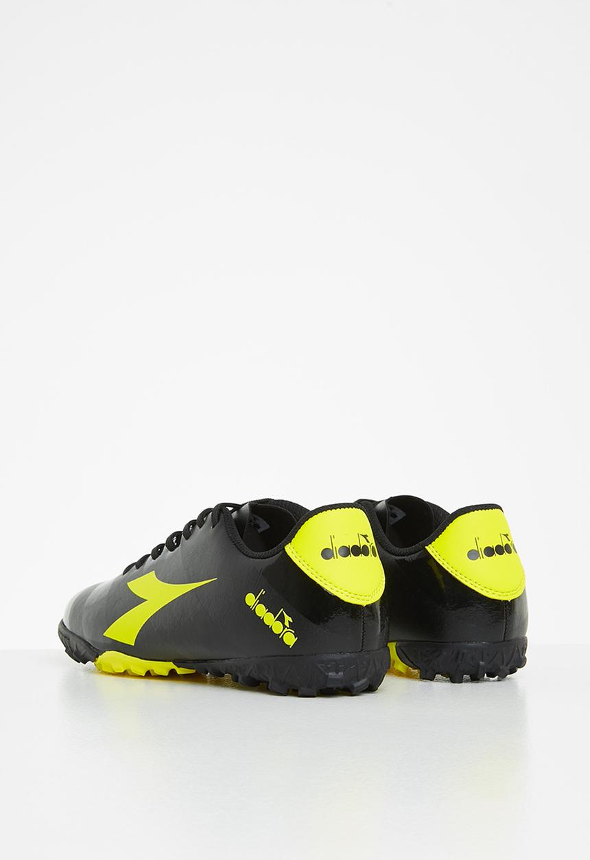 Diadora - Dynamo turf soccer boot- black & lime