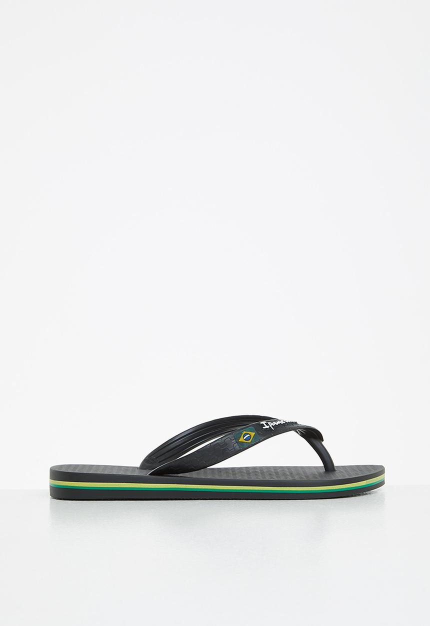 Ipanema - Base colour flip flops - black