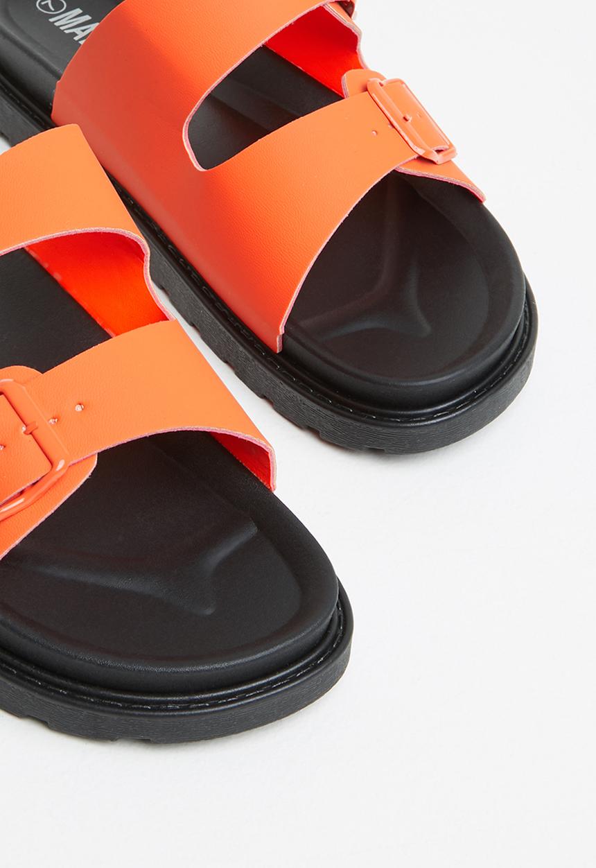 Madison® - Crystal double buckle slide - orange