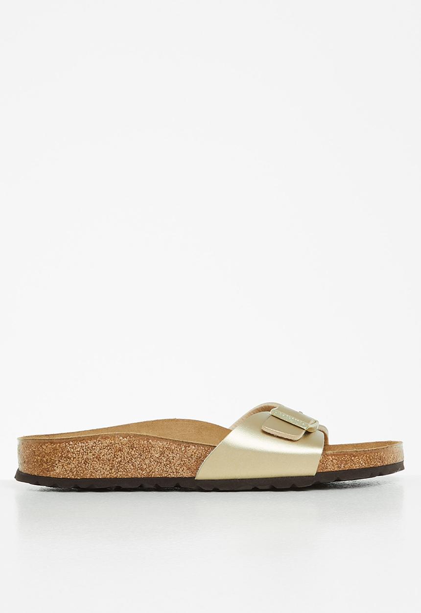Birkenstock - Madrid birko-flor narrow - gold