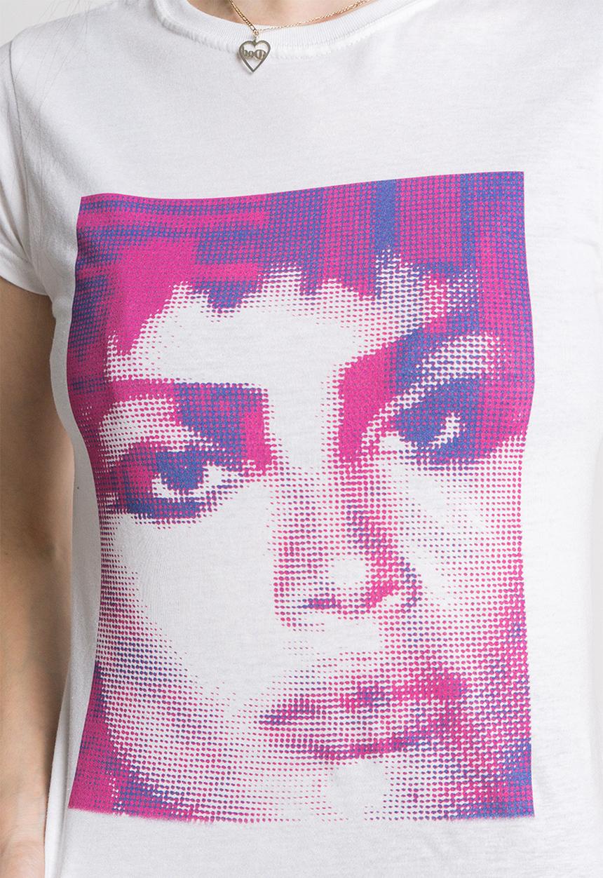 Daisy Street - Jamie tee - white