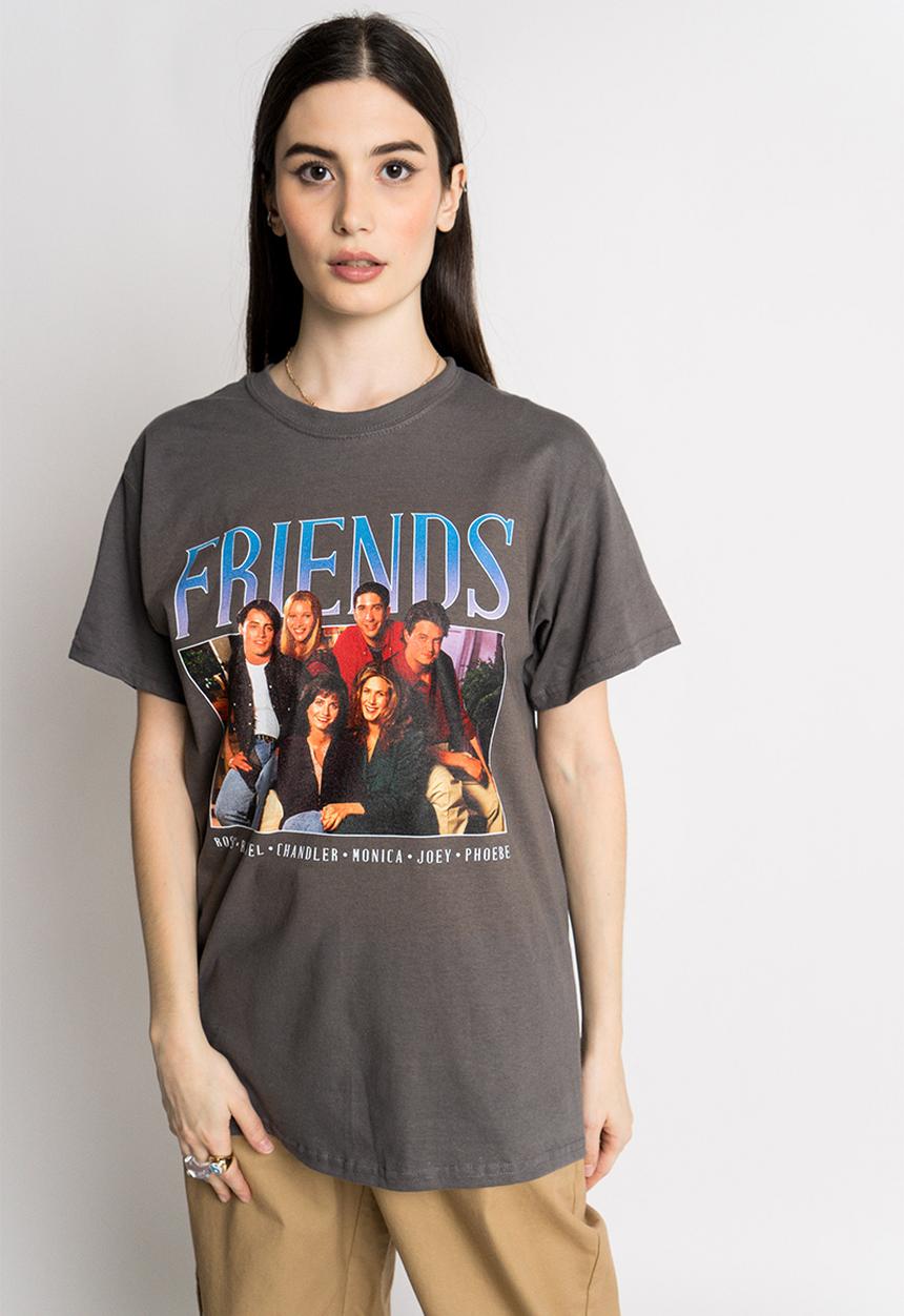 Daisy Street - Friends tee - grey
