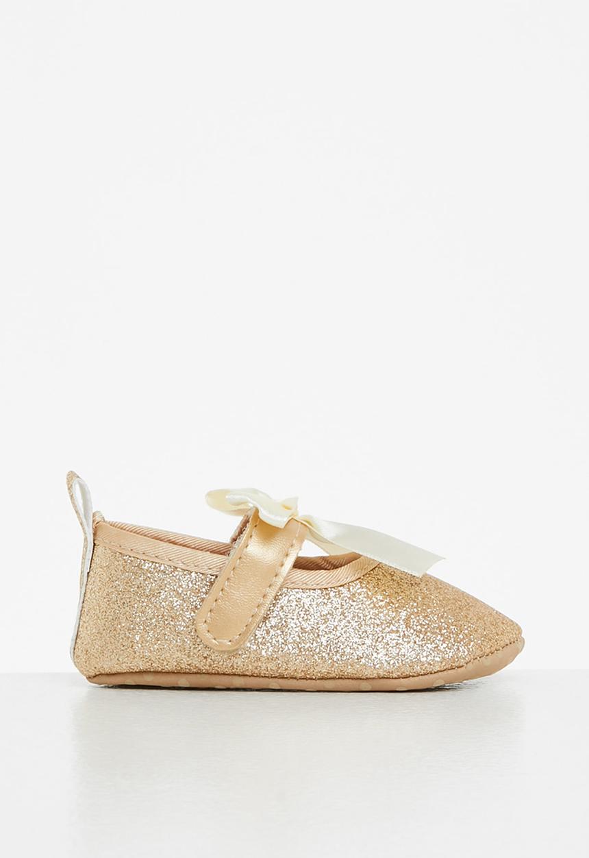 Pop Candy - Baby glitter pump - gold