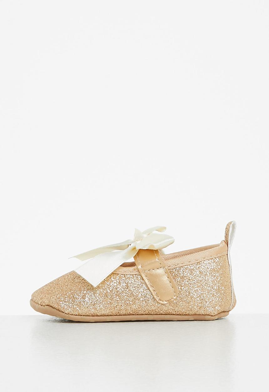 Pop Candy - Baby glitter pump - gold