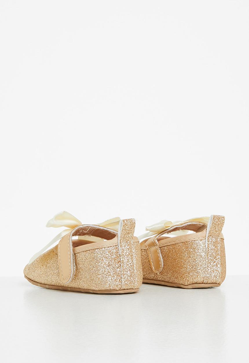 Pop Candy - Baby glitter pump - gold