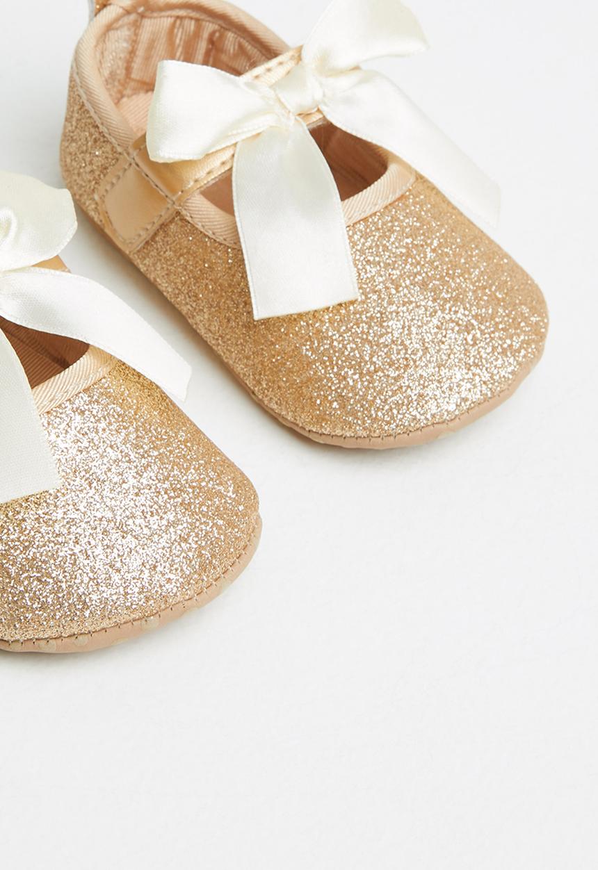 Pop Candy - Baby glitter pump - gold