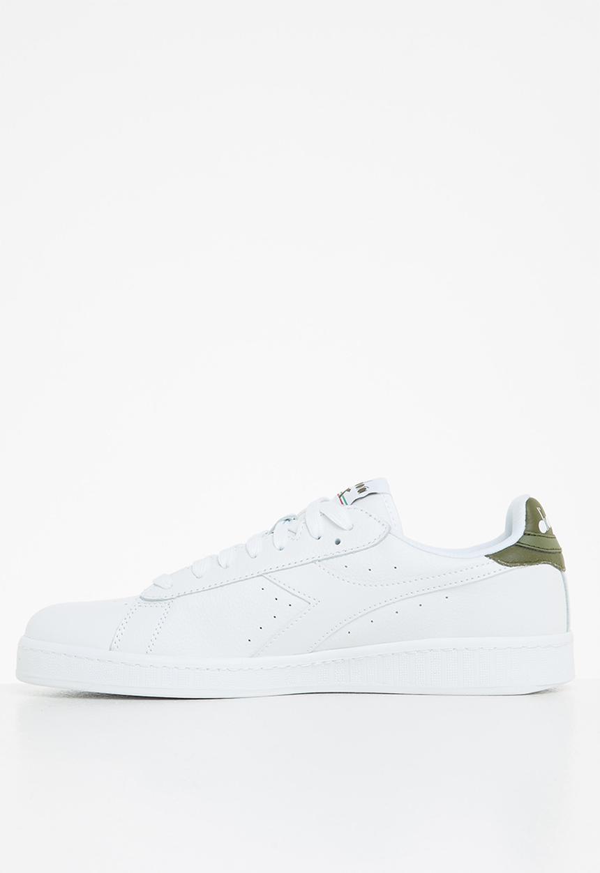 Diadora - Game l low - white/winter moss