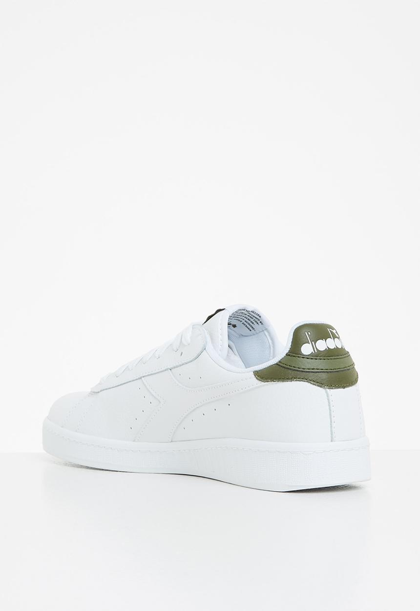 Diadora - Game l low - white/winter moss