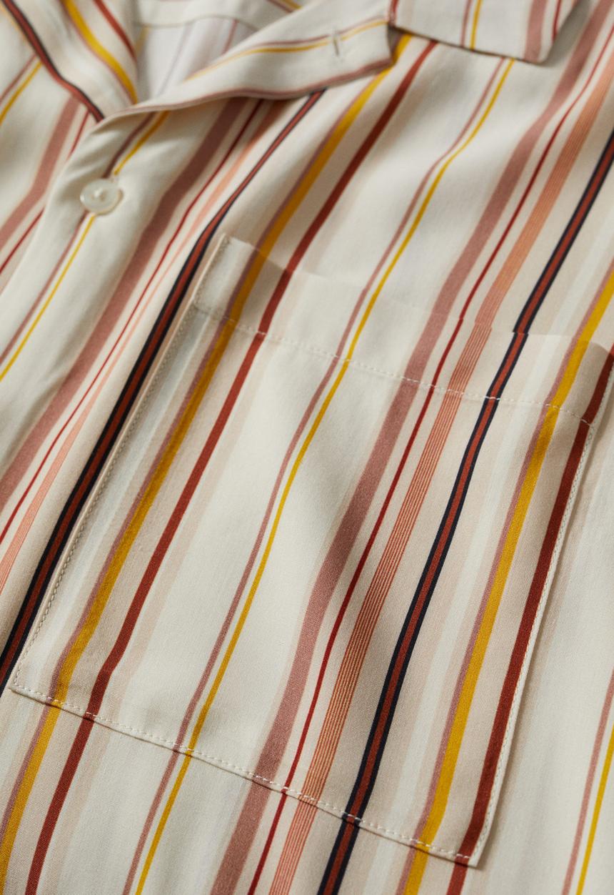 MANGO - Foz shirt  - beige
