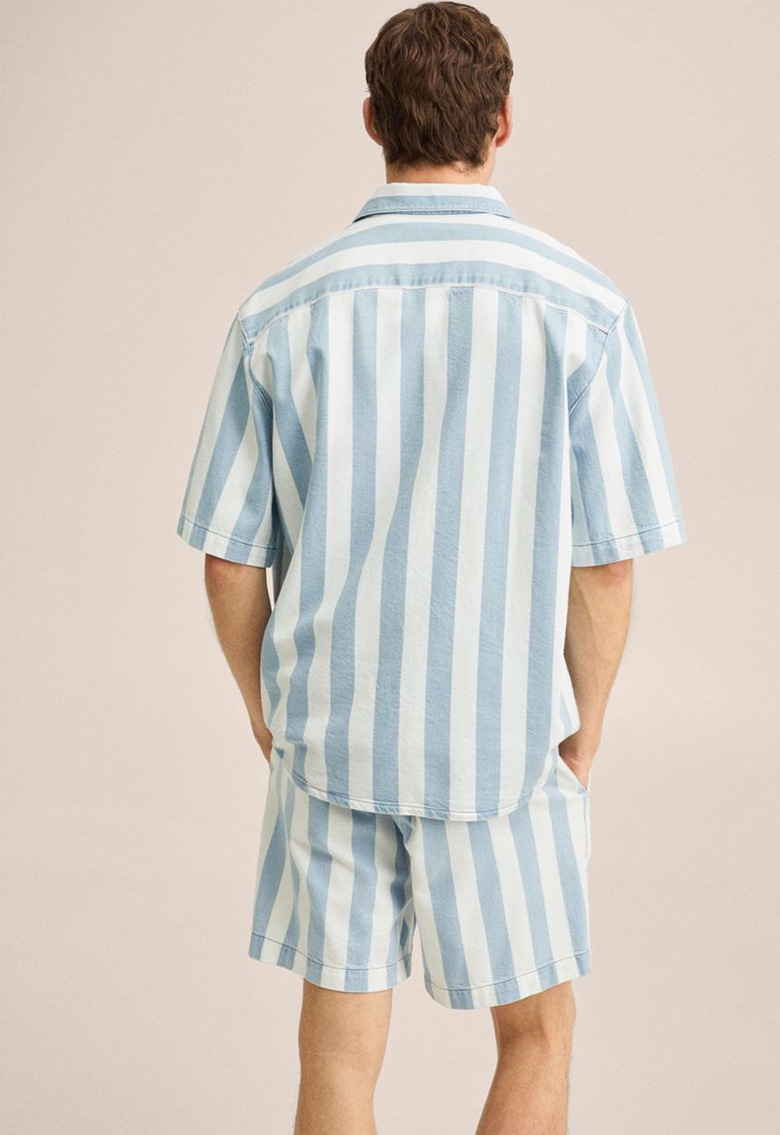 MANGO - Parasol shirt  - blue