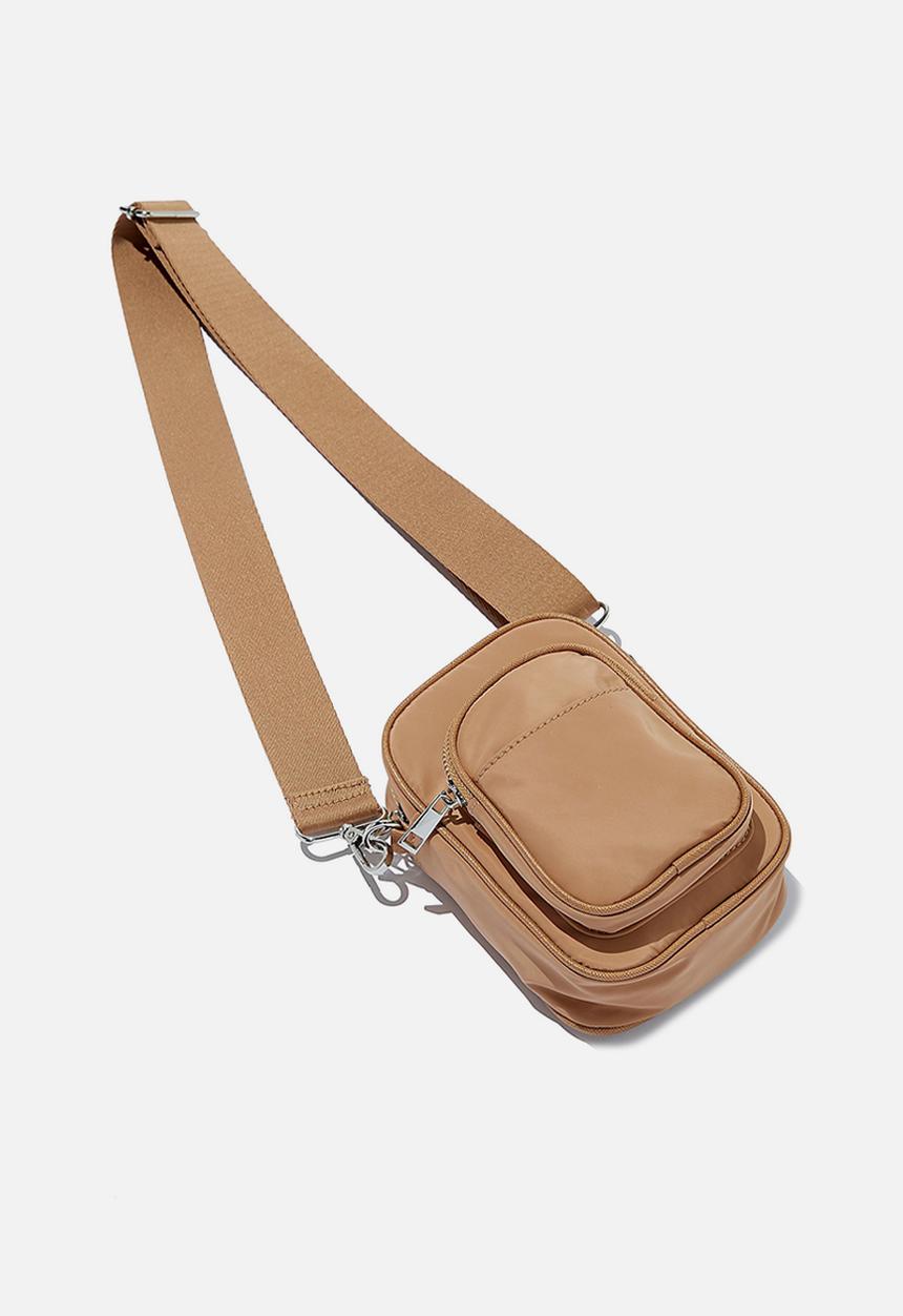 Rubi - Nellie camera cross body bag - brown 