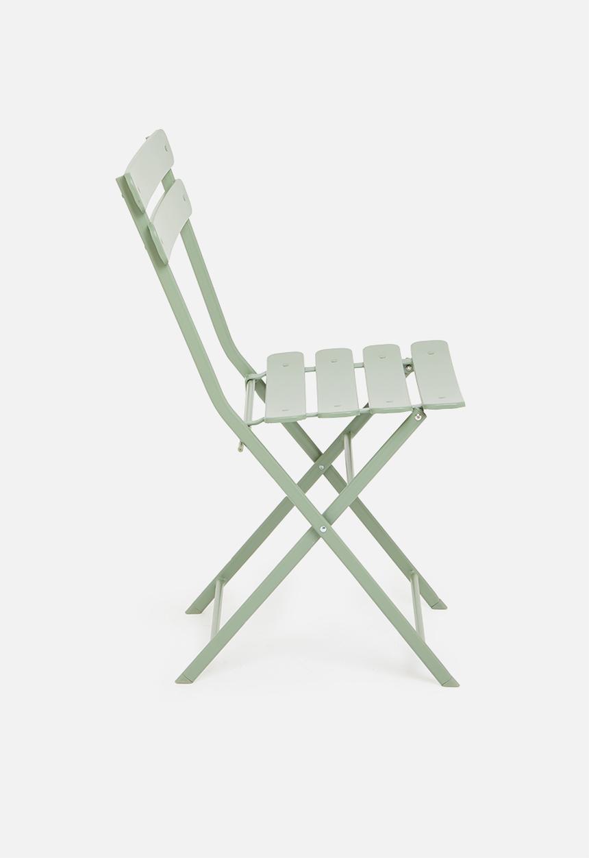 H&S - Garden bistro chair - green