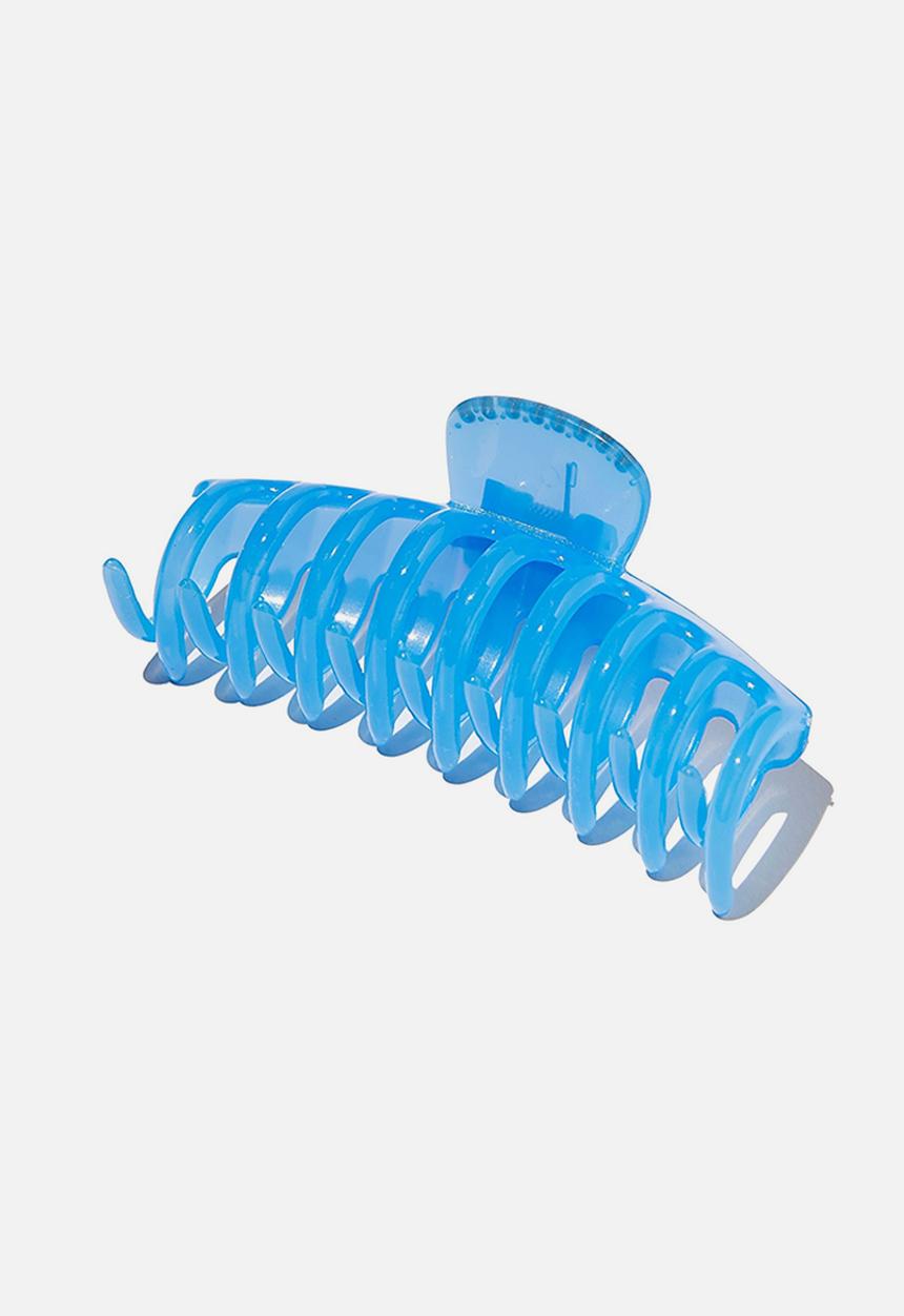 Rubi - Sparkle rachel hair claw - brightest blue