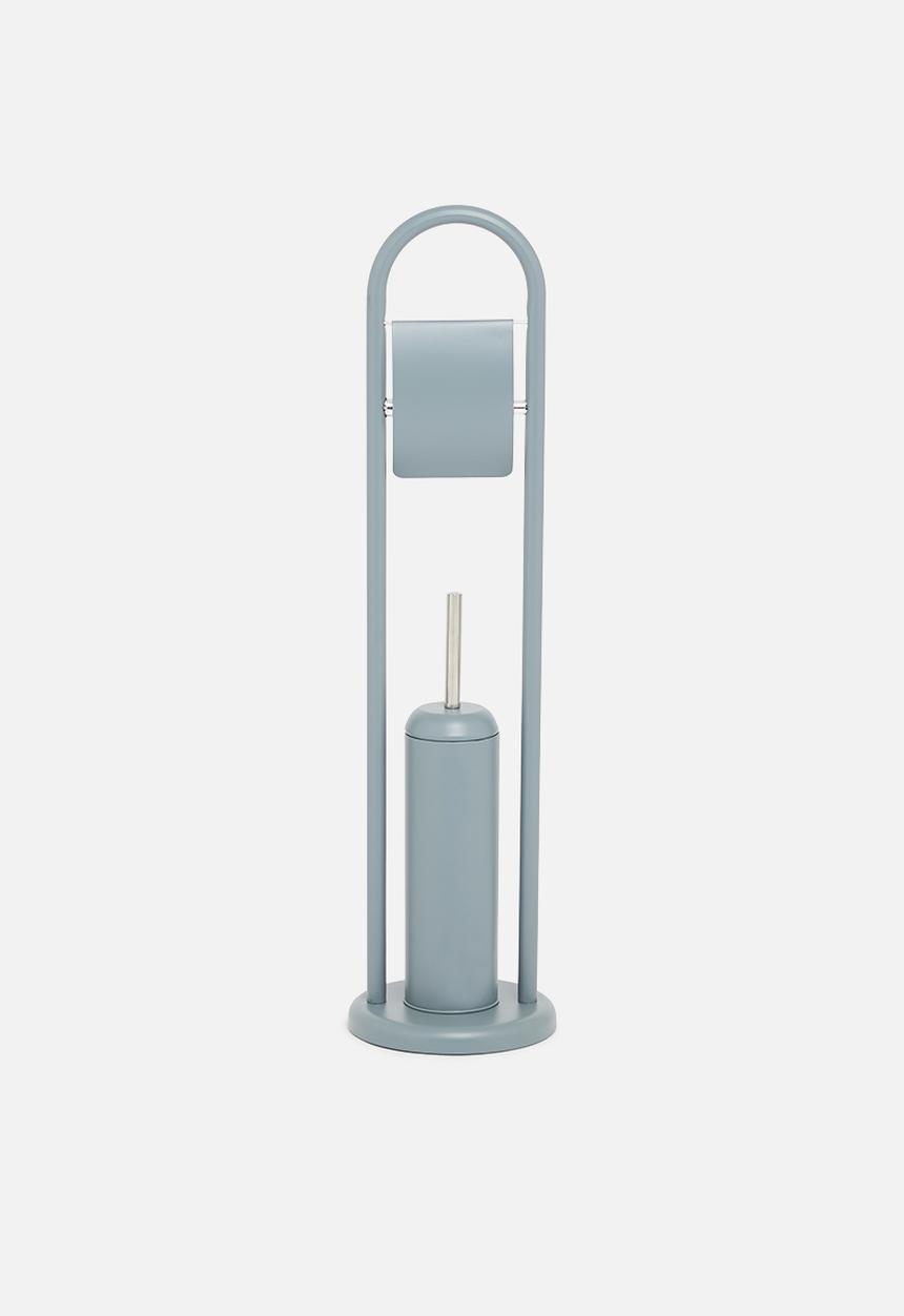 Bathroom Solutions - Toilet brush and holder - blue