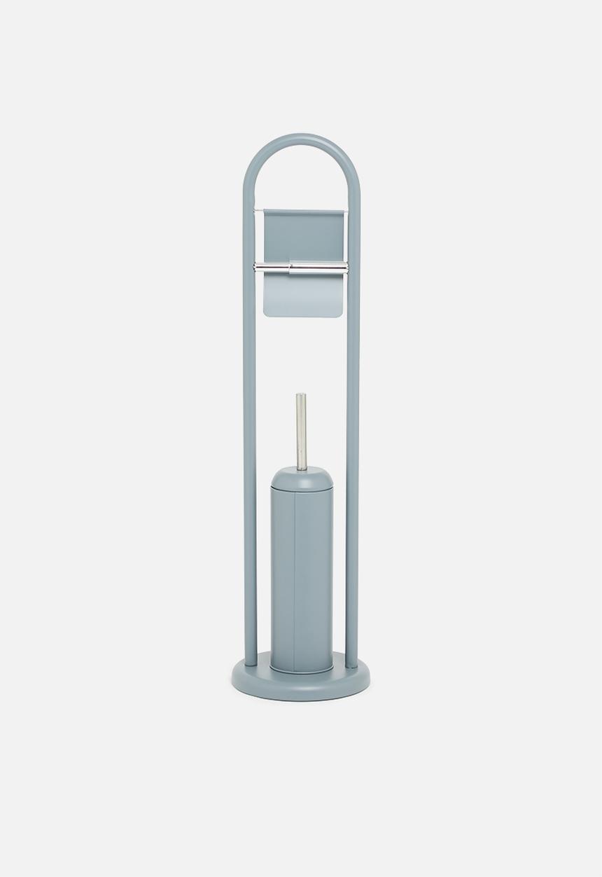 Bathroom Solutions - Toilet brush and holder - blue