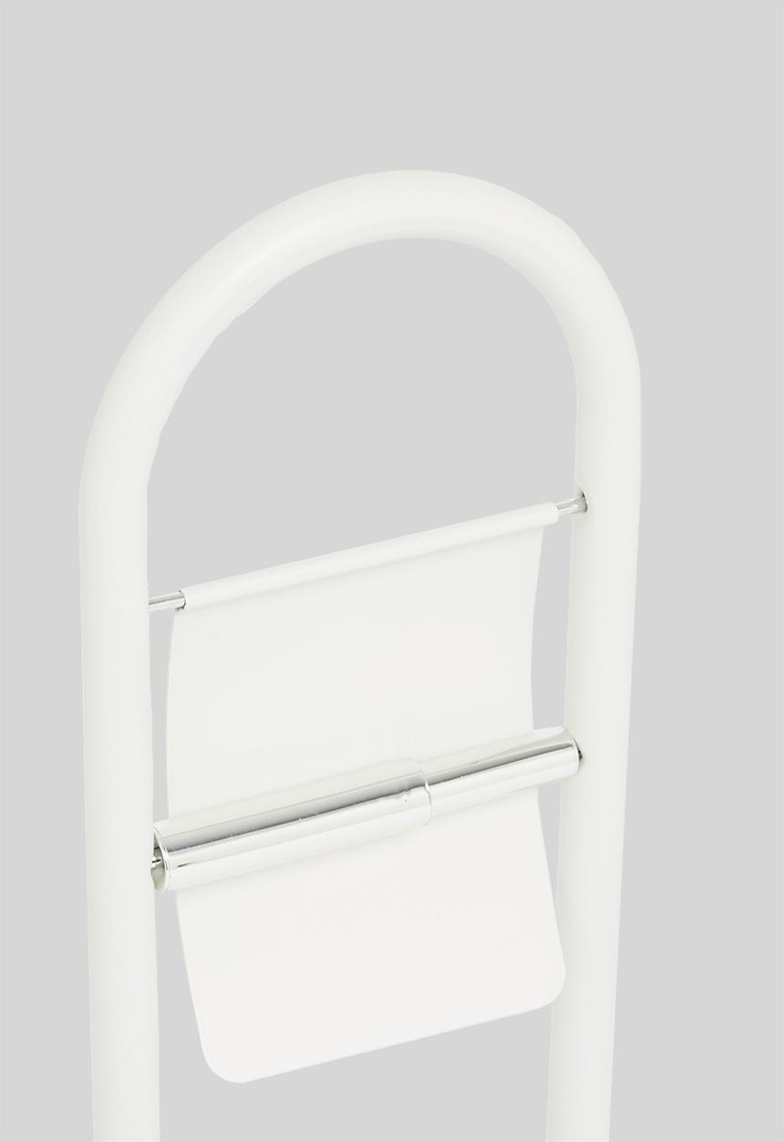 Bathroom Solutions - Toilet brush and holder - white