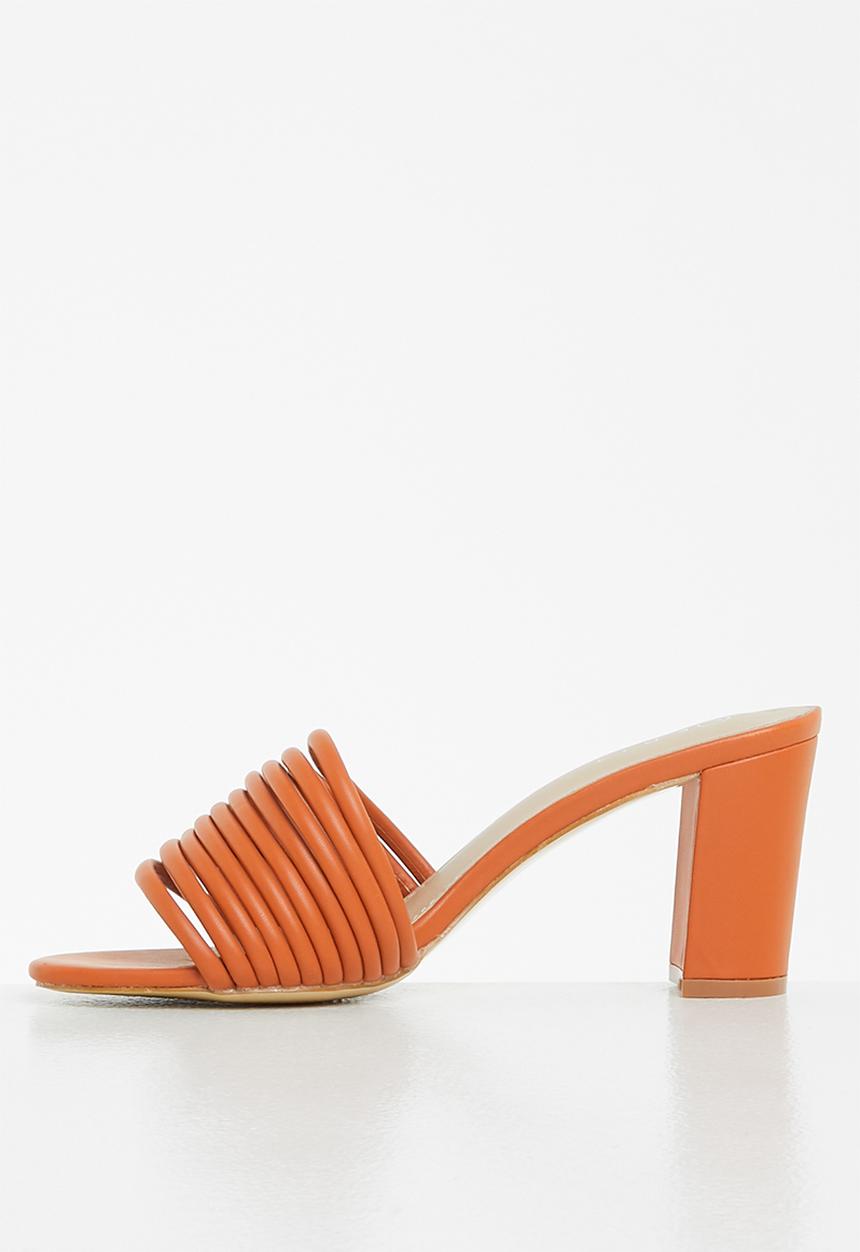 edit - Multi-straps mule - orange
