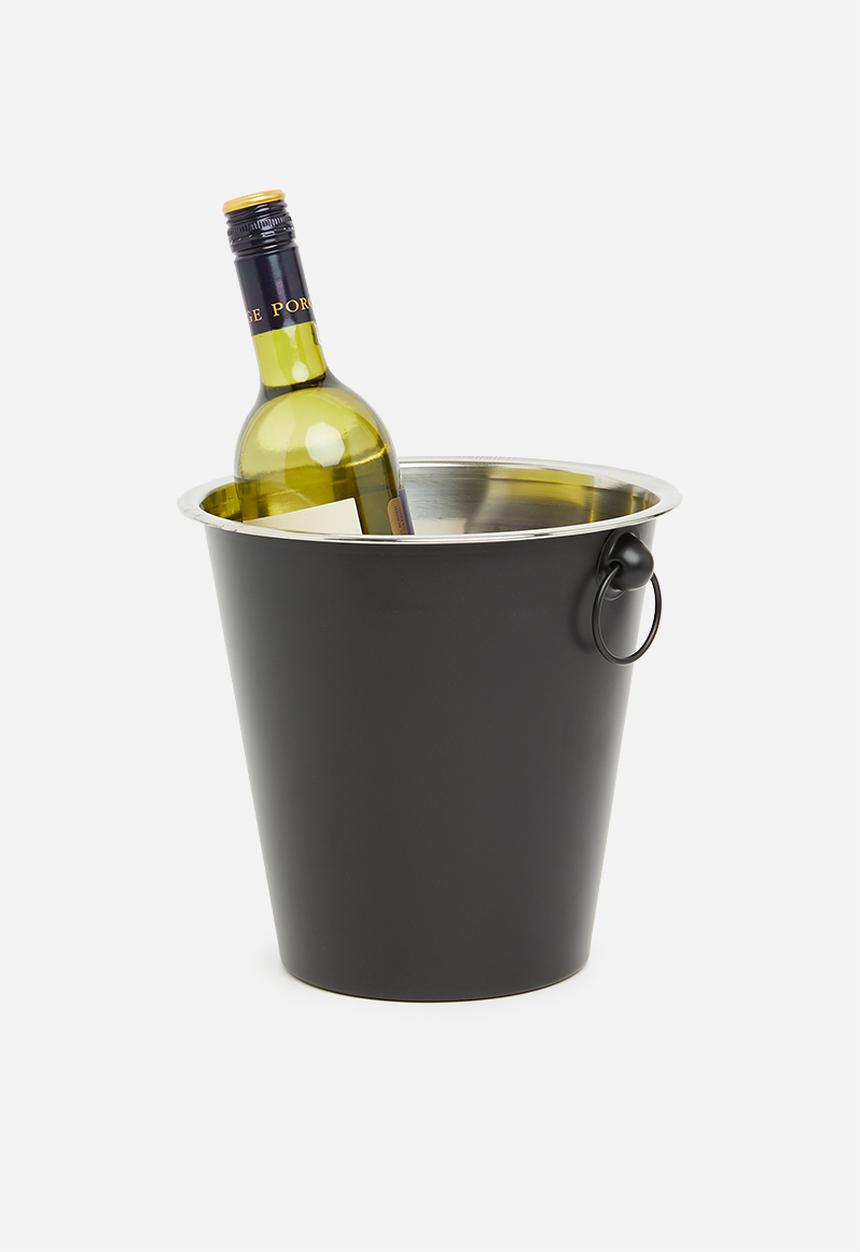 Excellent Houseware - Champagne cooler - black