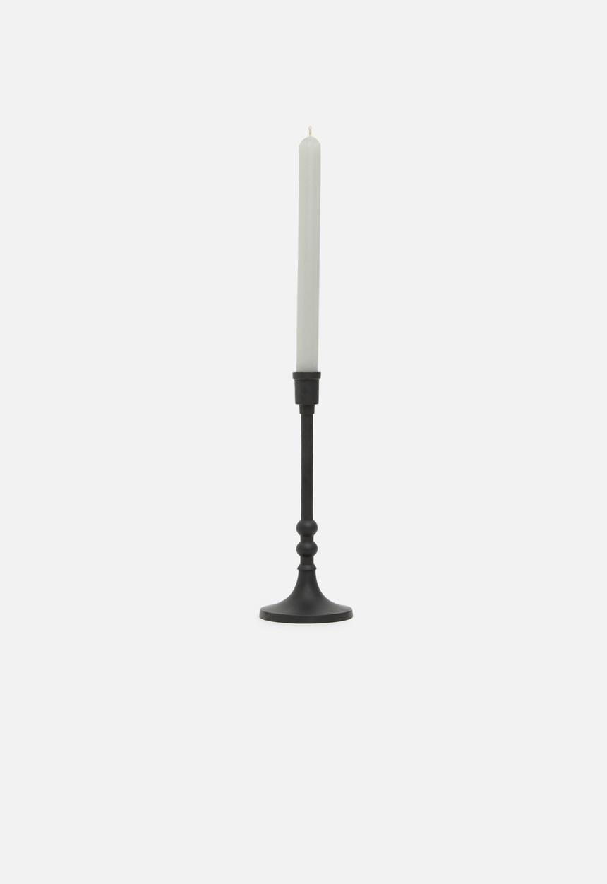 H&S - Kris candle holder - black
