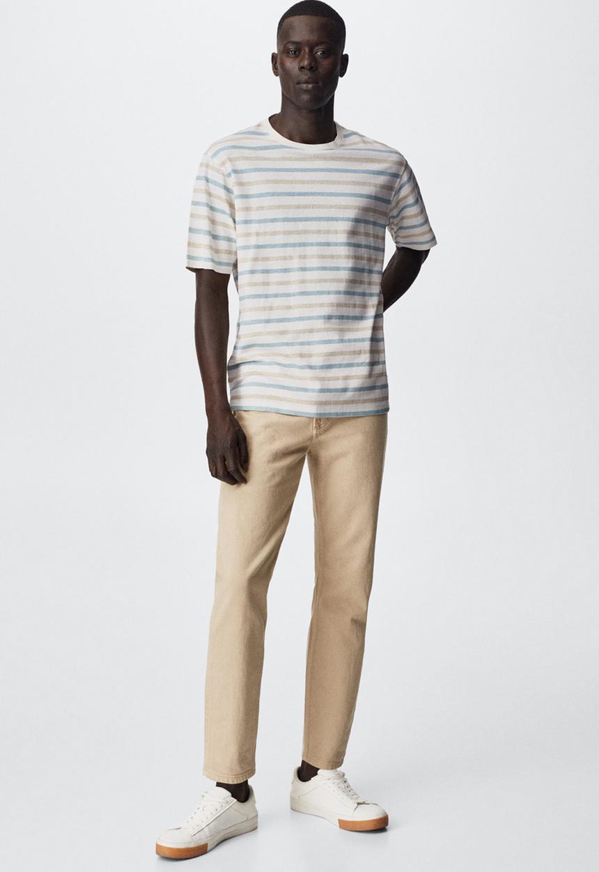 MANGO - Bohemian T-shirt - cream