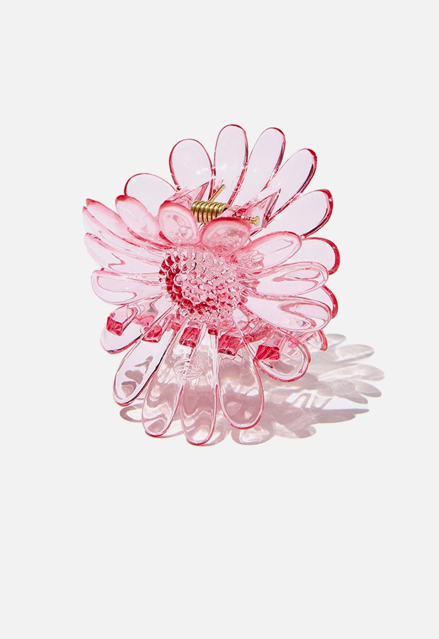 Rubi - Stella sunflower hair claw - raspberry pink