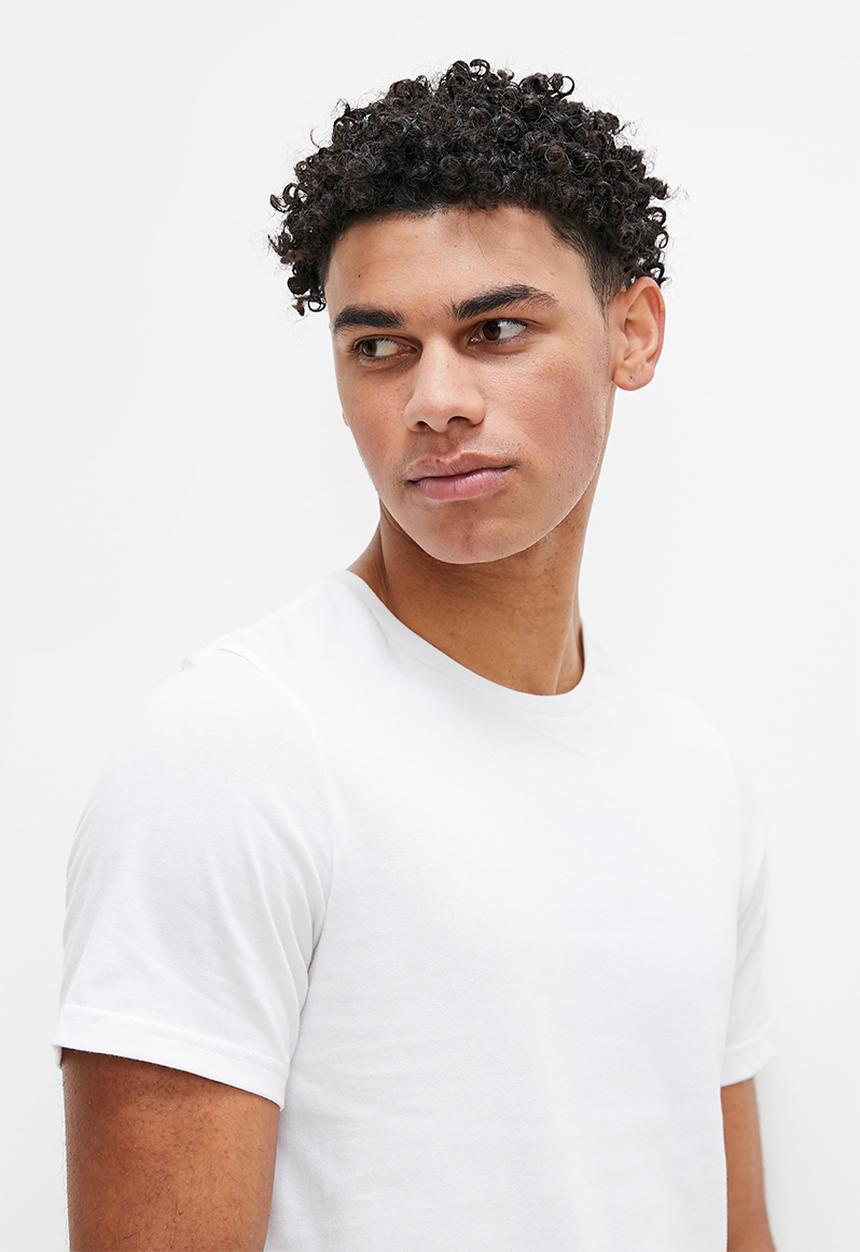 STYLE REPUBLIC - Basic long line tee - white