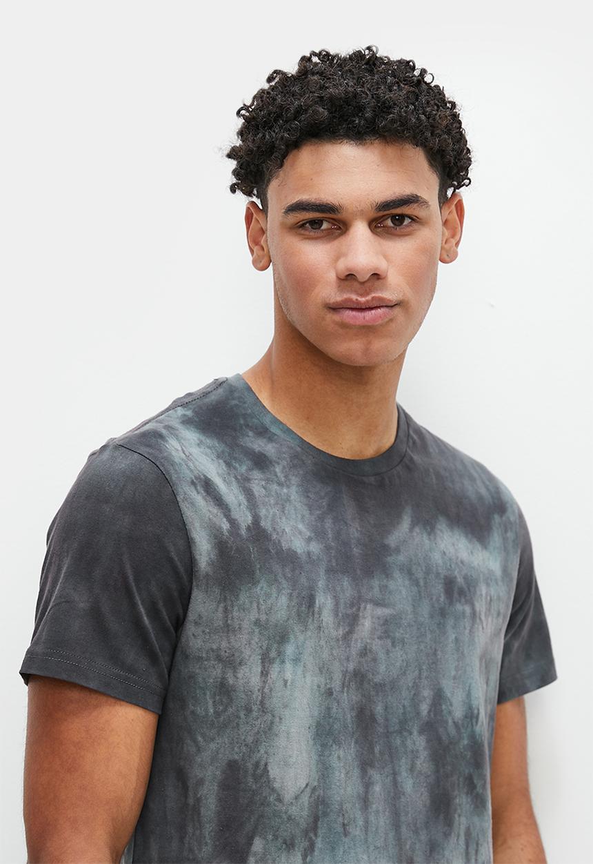STYLE REPUBLIC - Tie dye tee - navy spectra dye