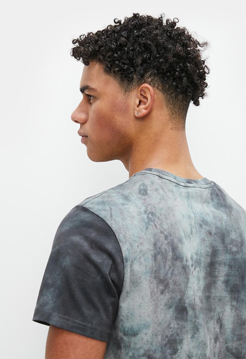 STYLE REPUBLIC - Tie dye tee - navy spectra dye