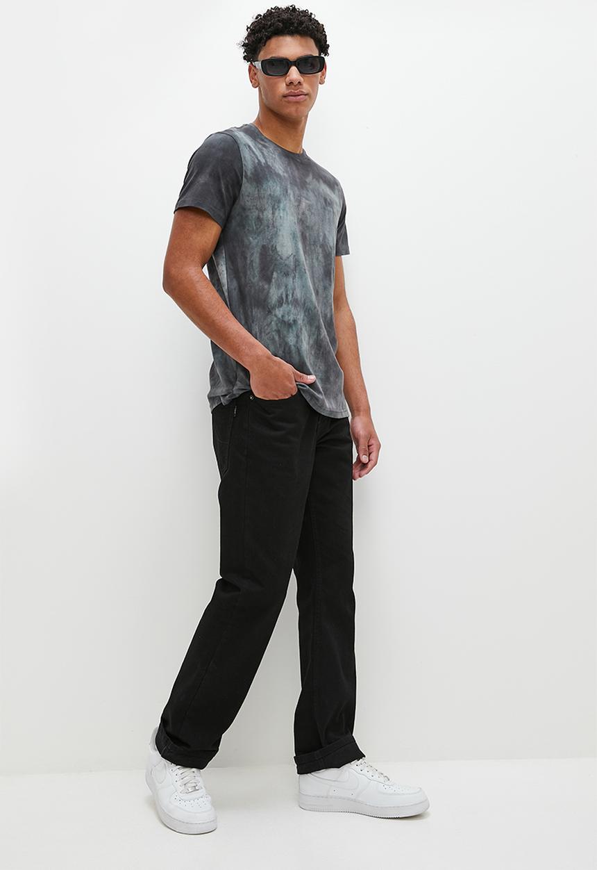 STYLE REPUBLIC - Tie dye tee - navy spectra dye