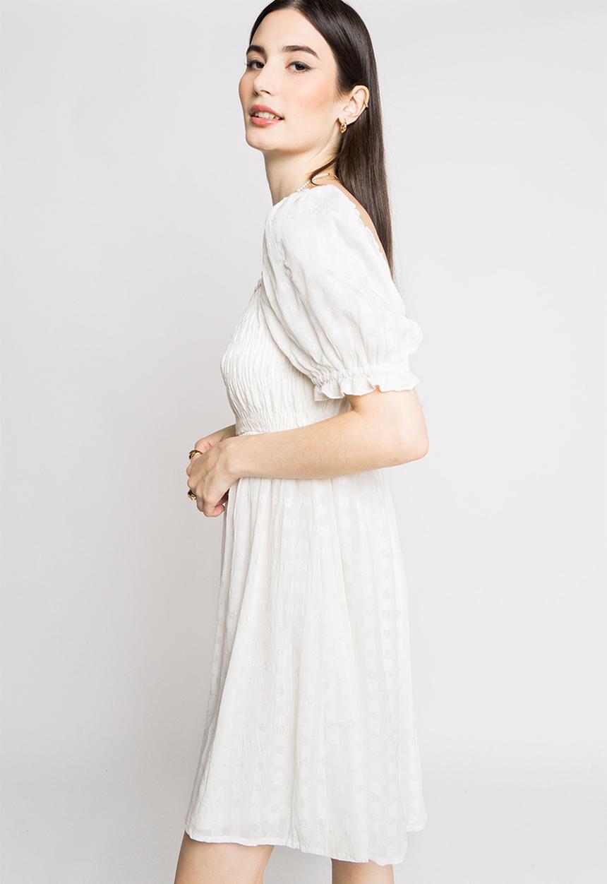 Daisy Street - Babydoll dress - off white