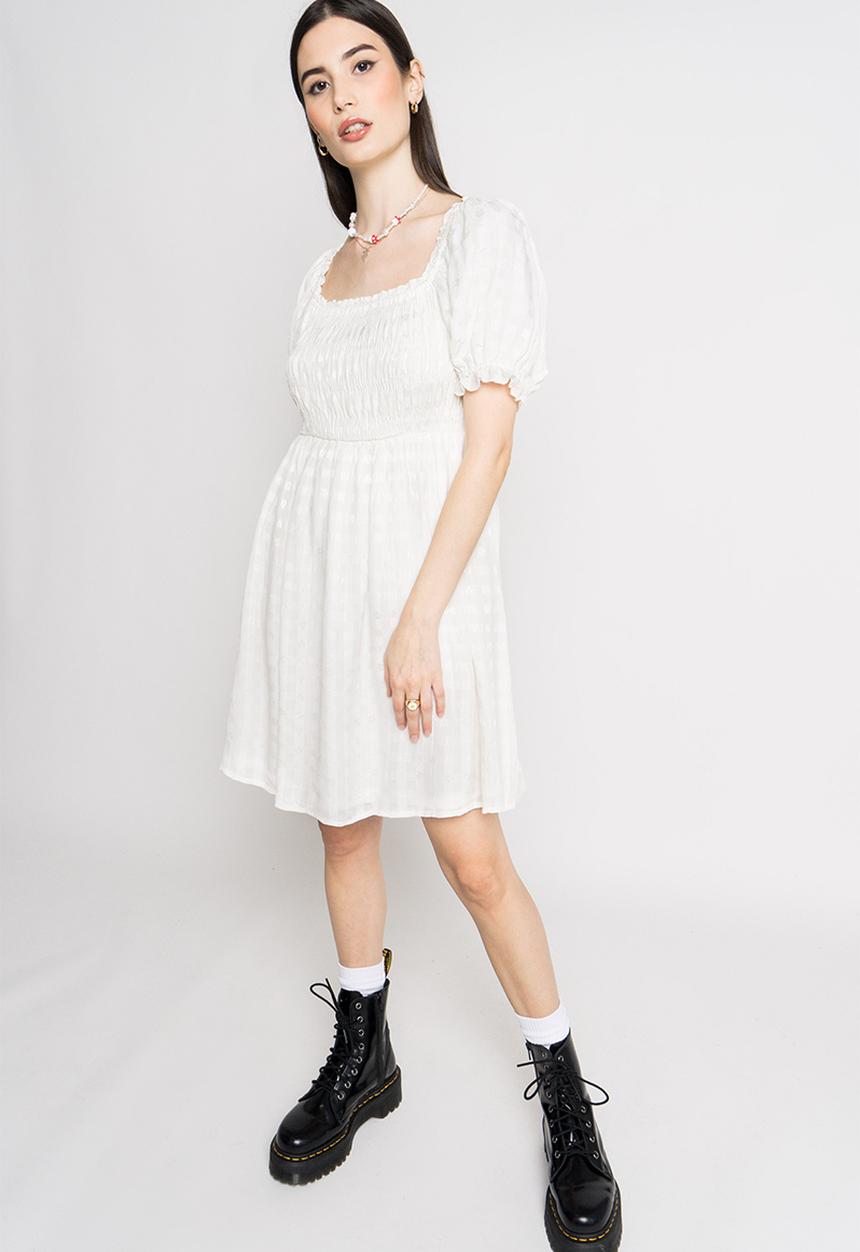 Daisy Street - Babydoll dress - off white