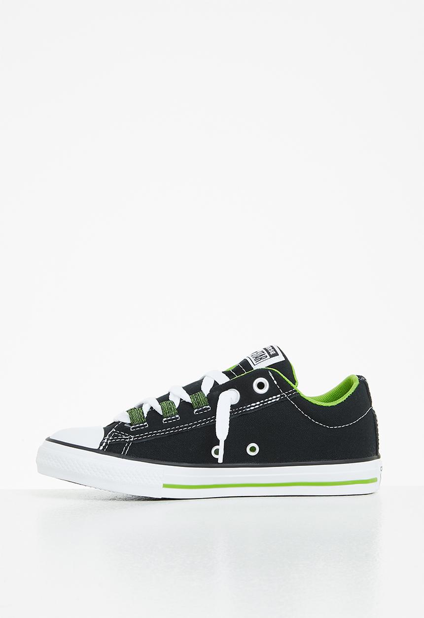 Converse - Chuck taylor all star street lace loop - black/virtual matcha/white