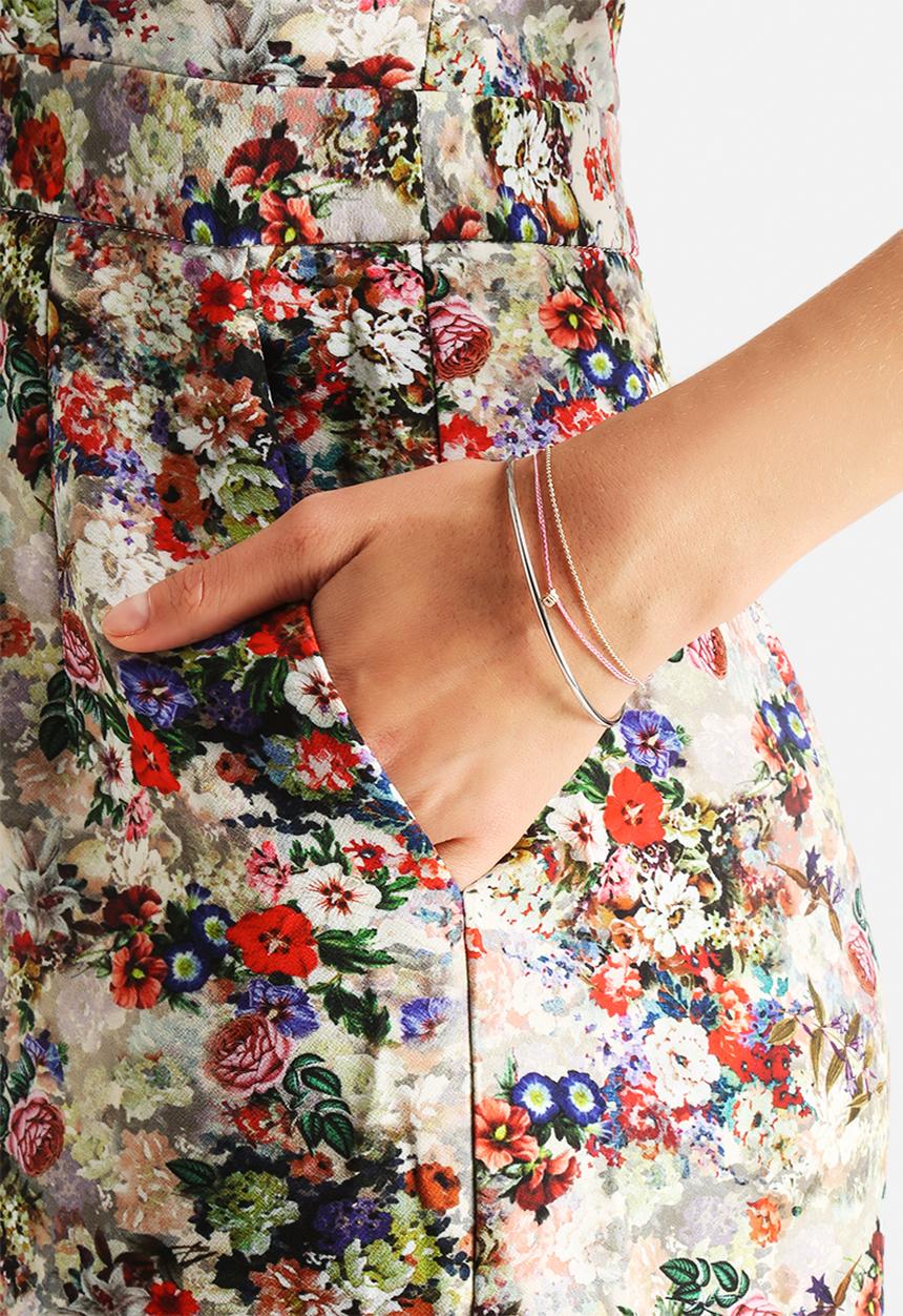 Glamorous - Summer Rose Playsuit