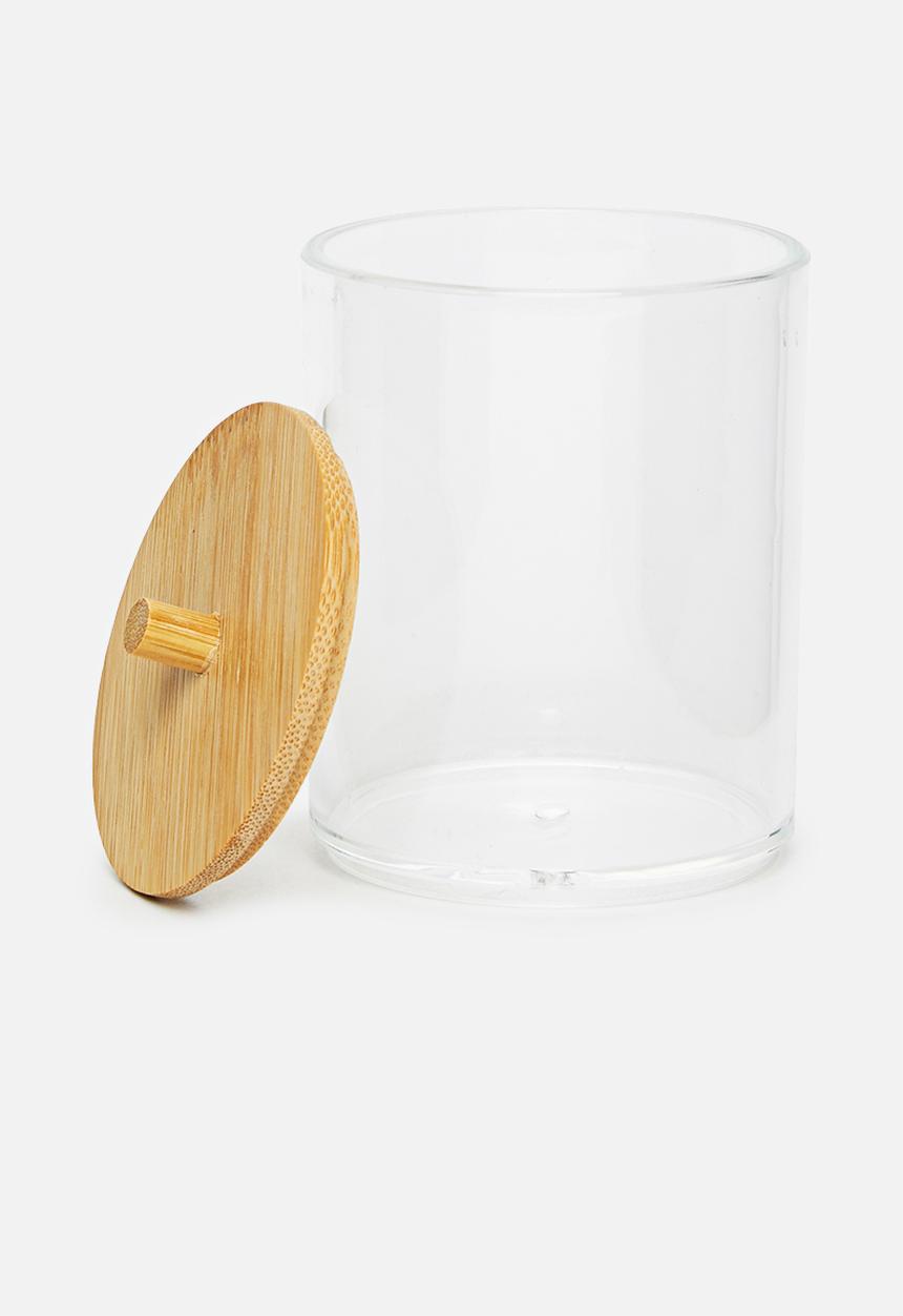 Bathroom Solutions - Cotton buds organiser - clear